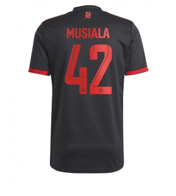 Bayern Munich Jamal Musiala #42 Tredjedrakt 2022-23 Kortermet